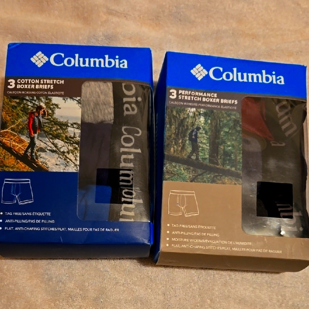 Columbia Men's Boxer Briefs